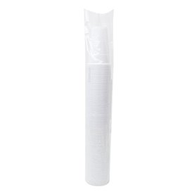 Kubek Plastikowy Wielokrotnego Użytku Biały 220ml (100 Sztuk)