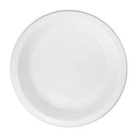 Talerz Głęboki Biały Wielokrotnego Użytku Ekonomiczny PS Ø22cm (50 Sztuk)