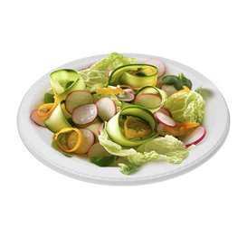 Talerz Głęboki Biały Wielokrotnego Użytku Ekonomiczny PS Ø22cm (450 Sztuk)