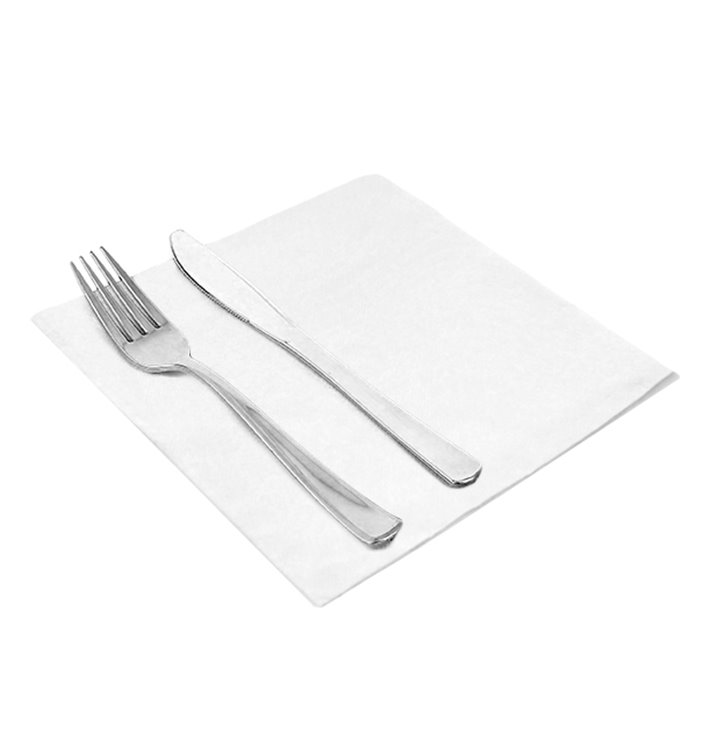 Serwetki Papierowe Micro Dot 2-warstwowe Białe 40x40cm (50 Sztuk) Serwetki Papierowe Micro Dot 2-warstwowe Białe 40x40cm (50 Sztuk)