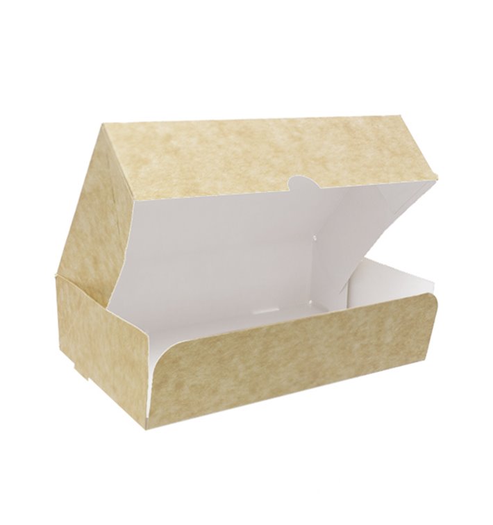 Pudełka Kraft Cukiernicze Kartonowe 17,5x11,5x4,7cm 250g (20 Sztuk) Pudełka Kraft Cukiernicze Kartonowe 17,5x11,5x4,7cm 250g (20 Sztuk)