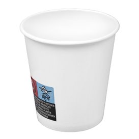 Kubek Papierowy Biały 4Oz/120ml (50 Sztuk)