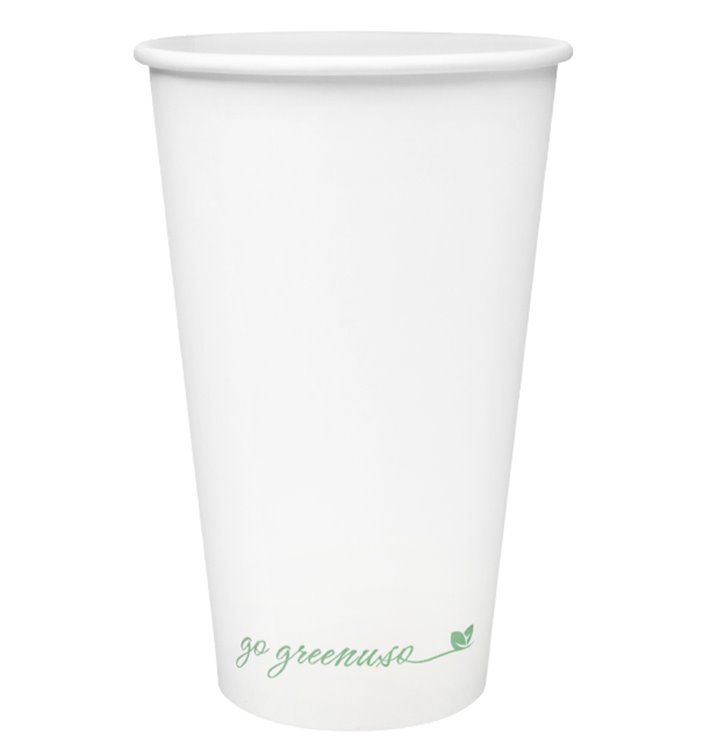 Kubki Papierowe 16Oz/500ml Białe Ø9cm (500 Sztuk)