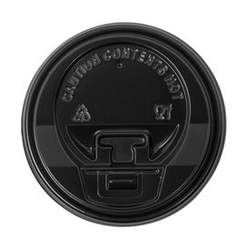 Wieczko Płaskie z Otworem PS do kubków papierowe 7Oz Ø7,2cm (1000 Sztuk)