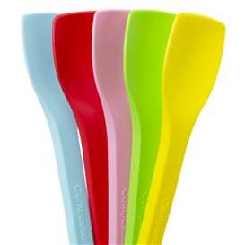 Łyżka do lodów Colours CPLA 10cm (100 Sztuk)