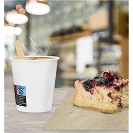 Kubek Papierowy Biały 3Oz/100ml Ø5,8cm (1.500 Sztuk)