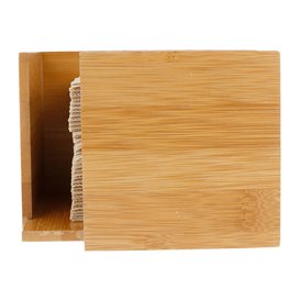 Serwetnik Bambusowy 13,5x13,5x10cm (1 Sztuk)