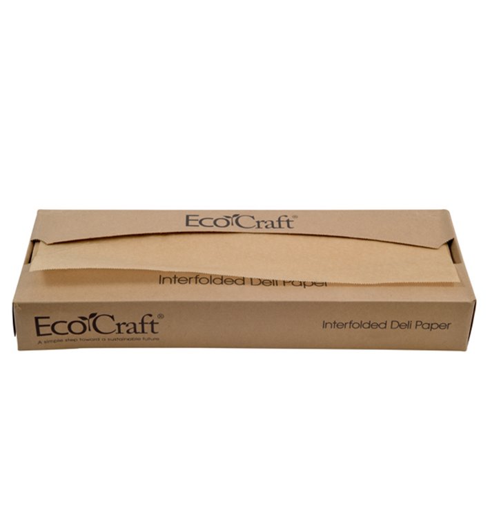 Papier Tłuszczoszczelny Kraft w Dozowniku 37,5x27cm (500 Sztuk) Papier Tłuszczoszczelny Kraft w Dozowniku 37,5x27cm (500 Sztuk)