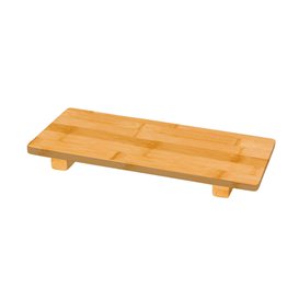 Taca Bambusowa do Serwowania Sushi 30x11x2,5cm (1 Sztuk)