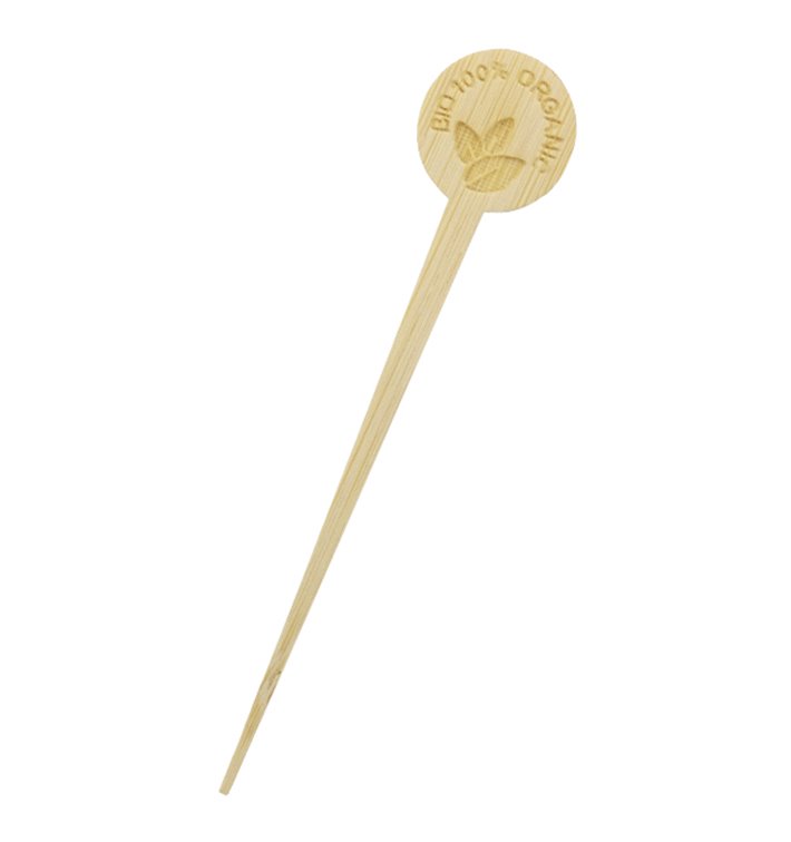 Organiczny bambusowy szpikulec 10cm (50 Units) Organiczny bambusowy szpikulec 10cm (50 Units)