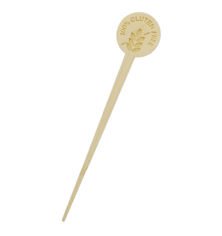 Szaszłyk Bambusowy Bezglutenowy 10 cm (50 Units) Szaszłyk Bambusowy Bezglutenowy 10 cm (50 Units)