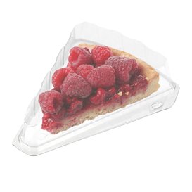 Pojemnik na Plaster Placka Ciasta Przezroczyste 16,2x13,5x5cm (20 Sztuk)