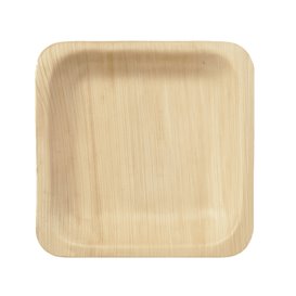 Kwadratowy Drewniany Talerz 10,5x10,5cm (25 Units)