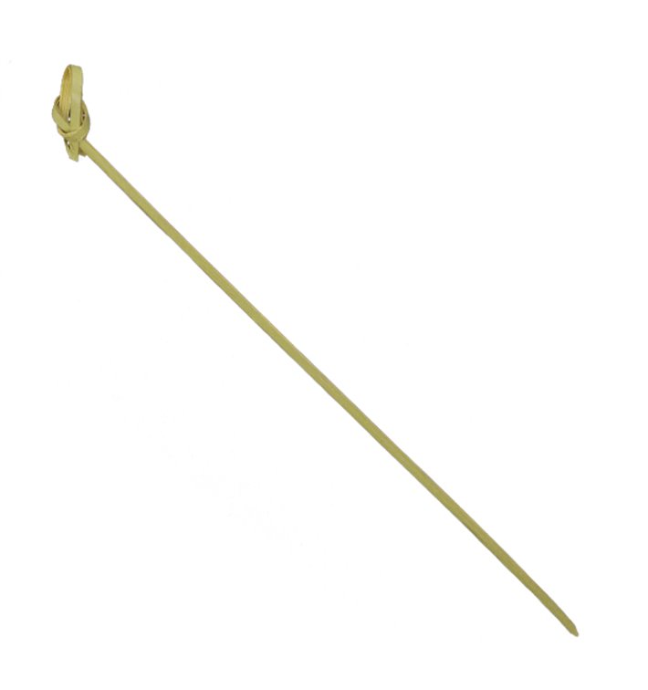 Patyczki Bambusowe Naturalne Knot 18cm (100 Sztuk) Patyczki Bambusowe Naturalne Knot 18cm (100 Sztuk)
