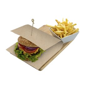 Papier Pergaminowy do Frytek Kraft 31x42cm (1000 Sztuk)