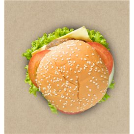 Papier Pergaminowy do Frytek Kraft 31x42cm (1000 Sztuk)