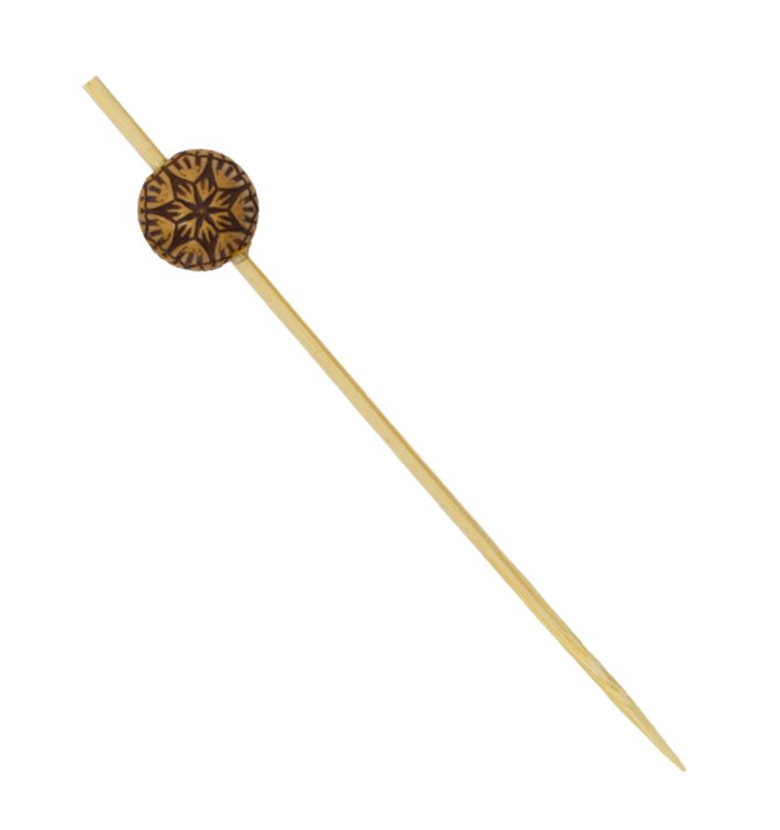 Patyczki Bambusowe Etniczne 9cm (1200 Sztuk) Patyczki Bambusowe Etniczne 9cm (1200 Sztuk)