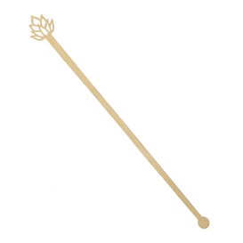 Bambusowe Mieszadełko do Napój Kwiat Lotosu 18 cm (600 Units)