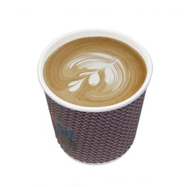 Kubek Papierowy Kędzierzawy Kraft 9Oz/270ml Ø8,0cm (25 Sztuk)