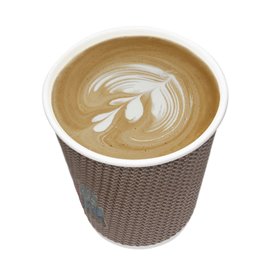 Kubek Papierowy Kędzierzawy Kraft 9Oz/270ml Ø8,0cm (1.050 Sztuk)