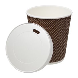 Wieczko Papierowe z Otworem do kubków Ø8,0cm (50 sztuk) 