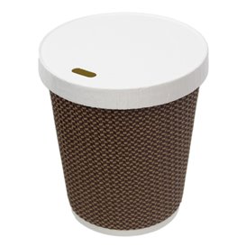 Wieczko Papierowe z Otworem do kubków Ø8,0cm (1.000 Sztuk)