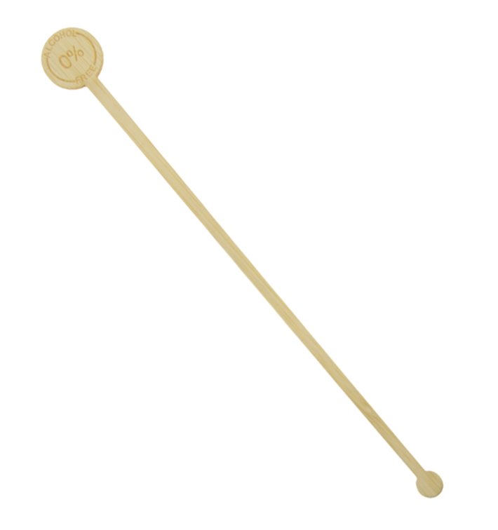 Bambusowe Mieszadełko do Napój 0% Alkohol 18cm (50 Units)