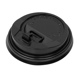 Wieczko Płaskie z Otworem PS do kubków papierowe 7Oz Ø7,2cm (50 Sztuk)