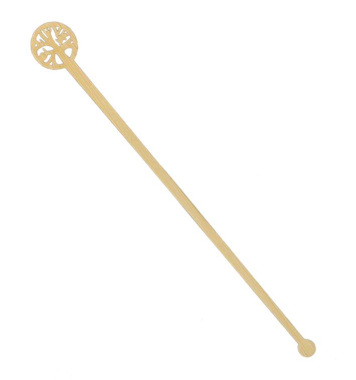 Bambusowe mieszadełko do Napój Drzewo Życia 18cm (50 Units) Bambusowe mieszadełko do Napój Drzewo Życia 18cm (50 Units)