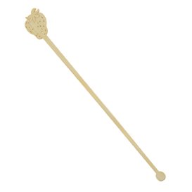 Bambusowe mieszadełko do Napój Truskawka 18cm (600 Units)