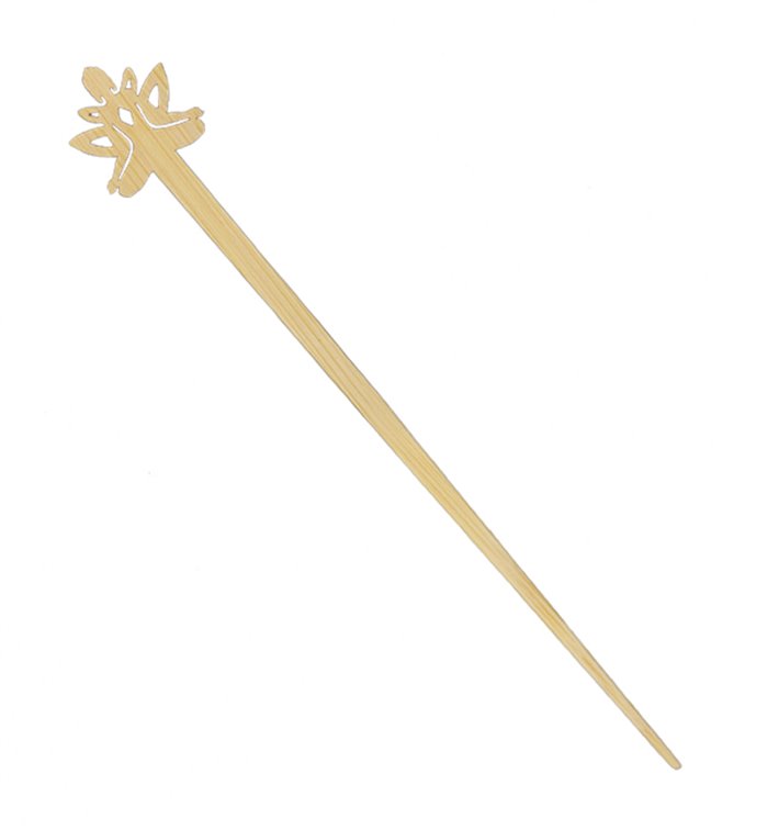 Bambusowy Szpikulec „Bouddha 2” 12cm (50 Units) Bambusowy Szpikulec „Bouddha 2” 12cm (50 Units)