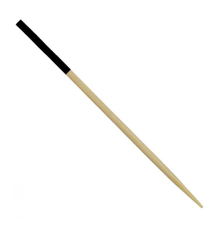 Bambusowy Szpikulec z Czarną Końcówką 7cm (300 Units) Bambusowy Szpikulec z Czarną Końcówką 7cm (300 Units)