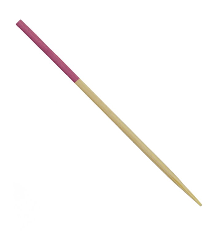 Bambusowy Szpikulec z Fuksja Końcówką 7cm (300 Units) Bambusowy Szpikulec z Fuksja Końcówką 7cm (300 Units)