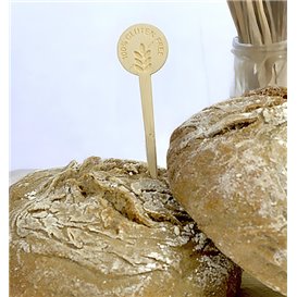 Bambusowy marker w sztyfcie “Gluten Free” 10 cm (600 Units) 