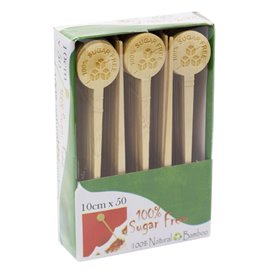 Bambusowy marker w sztyfcie “Sugar Free” 10 cm (50 Units) 
