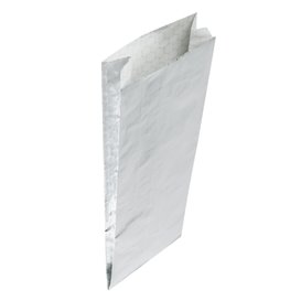 Folia aluminiowa tłuszczoodporna srebrna 31,5*10,3+5cm (250 Units)