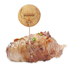 Marker do Steków Bambusowy Medium Rare “Saignant” 9 cm (1200 Units)