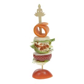 Bambusowy Szpikulec „Bouddha 1” 12cm (50 Units) 