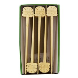 Bambusowy szpikulec do burgerów 12 cm (50 Units) 