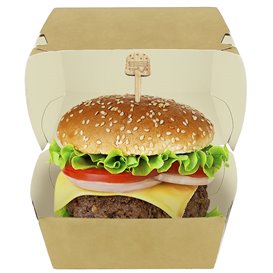 Bambusowy szpikulec do burgerów 12 cm (50 Units) 
