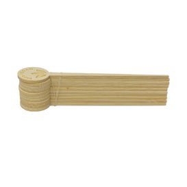 Bambusowy Marker w Sztyfcie Vegan 10cm (50 Sztuk)