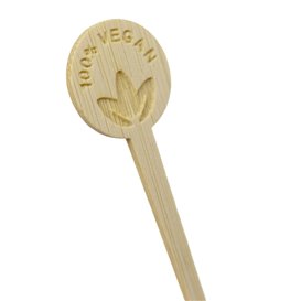 Bambusowy Marker w Sztyfcie Vegan 10cm (50 Sztuk)
