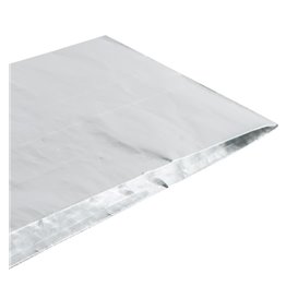 Torba Papierowa Aluminiowa Tłuszczoodporna Srebrna 31,5+5x10,3cm (250 Units)