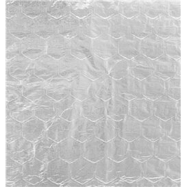 Folia aluminiowa tłuszczoodporna srebrna 41x41cm (25 Units)