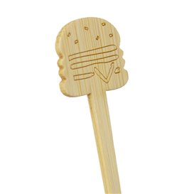Bambusowy szpikulec do burgerów 12 cm (50 Units) 