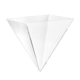 Uchwyt na Stożek PS Przezroczysty 6 Otworów 40x6,5x7cm (6 Units)