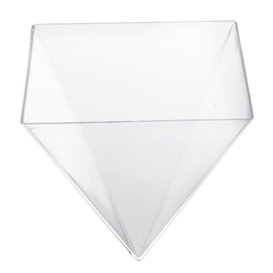 Uchwyt na Stożek PS Przezroczysty 6 Otworów 40x6,5x7cm (1 Units)