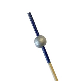 Bambusowy Szpikulec Niebieski/Srebrny 10cm (1.200 Units)