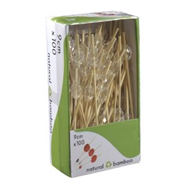 Bambusowy Szpikulec Diamentowy 9cm (25 Units)