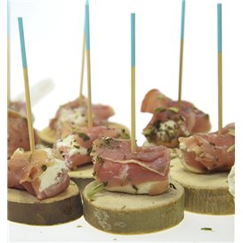 Bambusowy Szpikulec z Turkus Końcówką 7cm (3.600 Units)